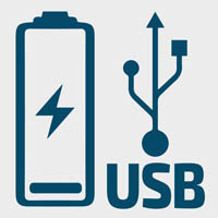 USB nabíjanie