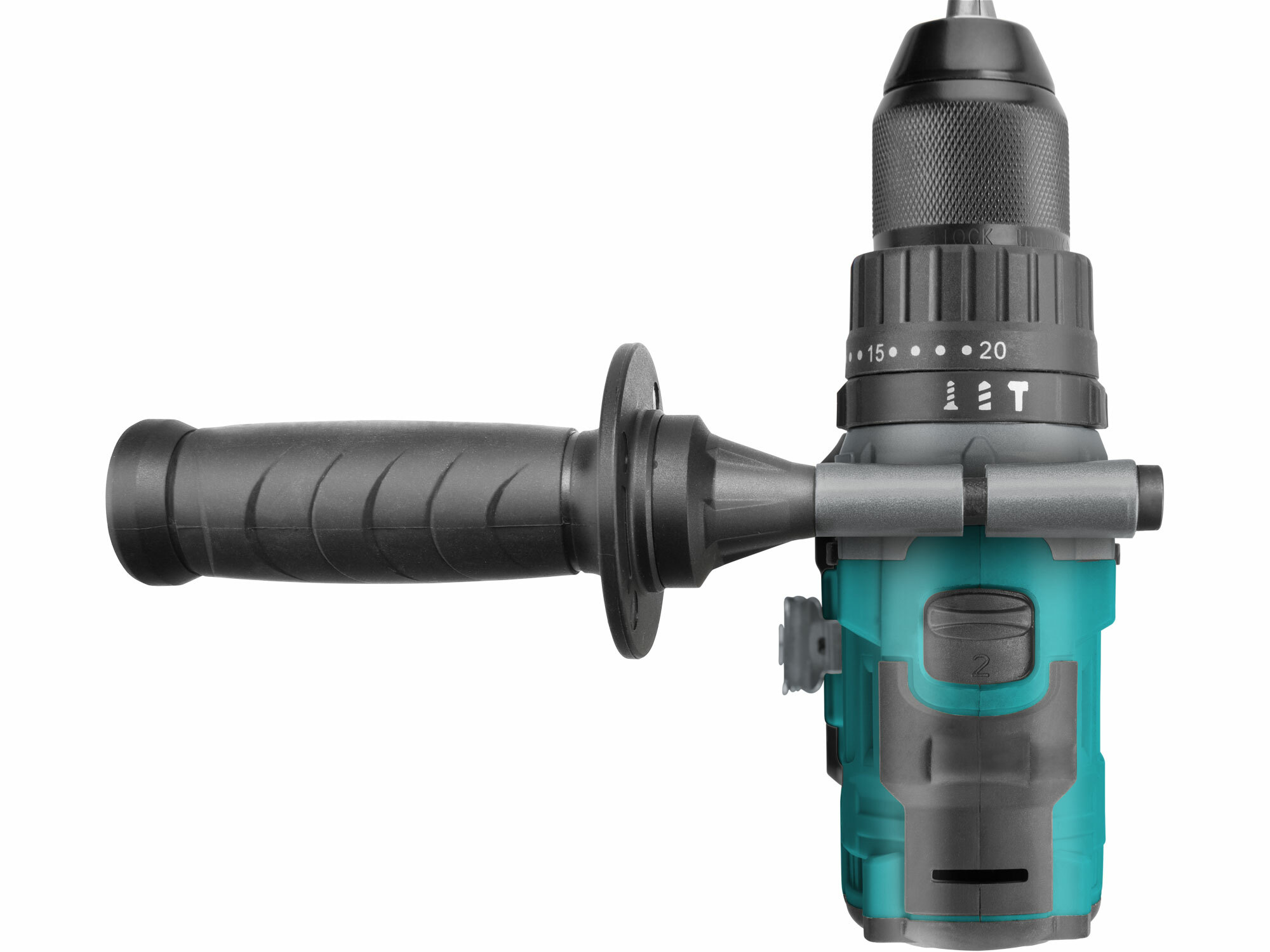 Vŕtačka s príklepom Share20V, bez aku, 65Nm, bezuhlíkový motor, kufor, EXTOL INDUSTRIAL