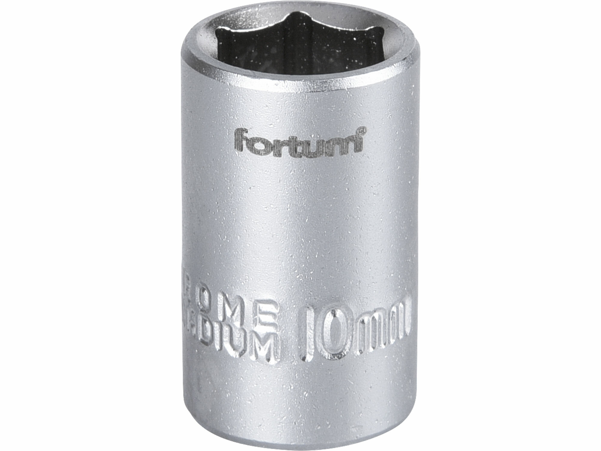Hlavica nástrčná, 10mm, 1/4”, FORTUM