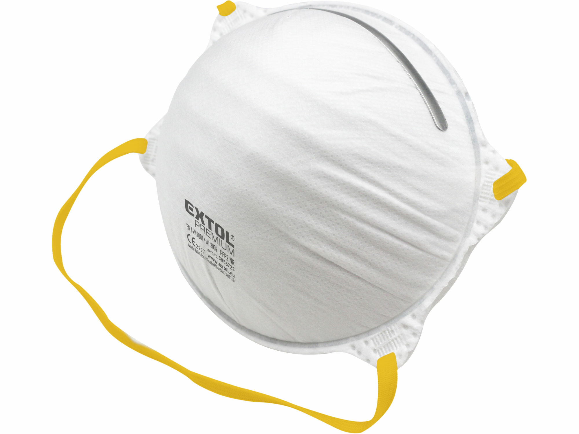 Respirátor FFP2, tvarovaný, 5ks, EXTOL PREMIUM