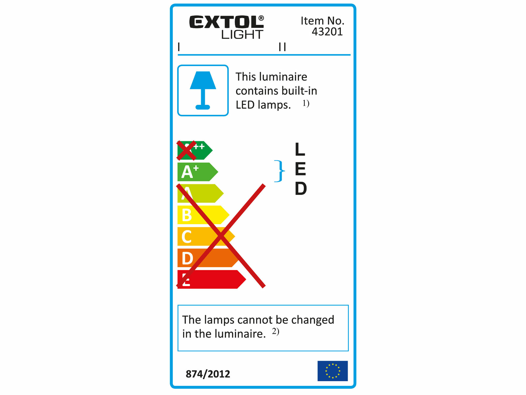 Svietidlo LED, 10W, 800lm, IP65