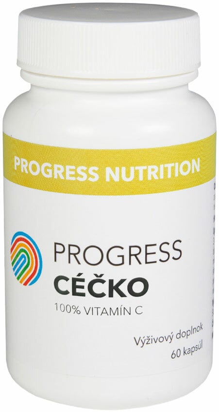 Vitamín C Progress 500mg, neutrálne pH 60cps