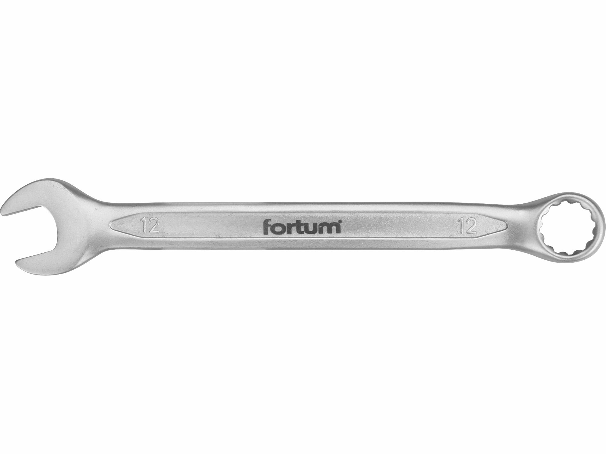 Kľúč očko-vidlicový, 12mm, FORTUM