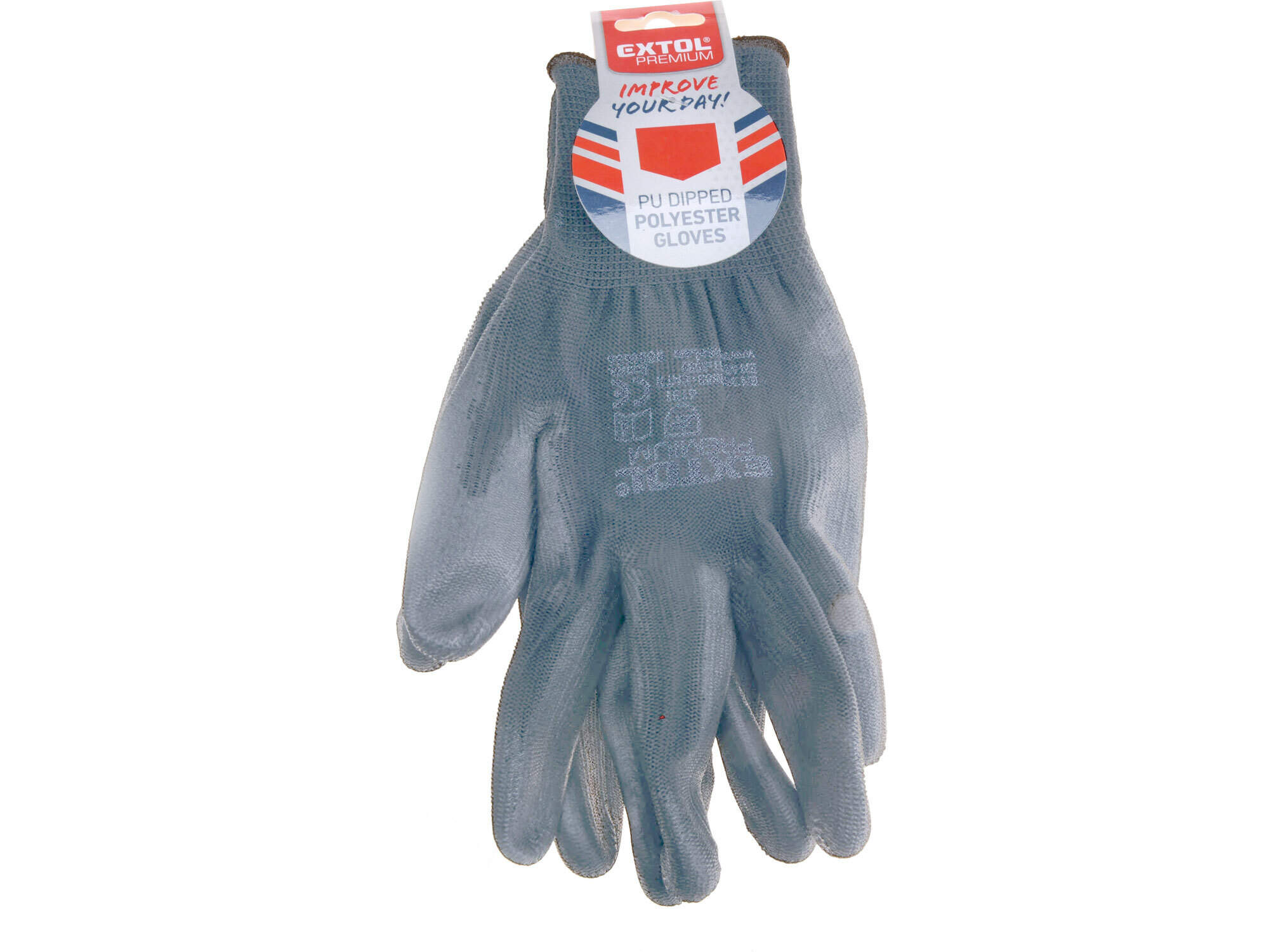 Rukavice nylon, máčané v nitrile, S/8", EXTOL PREMIUM