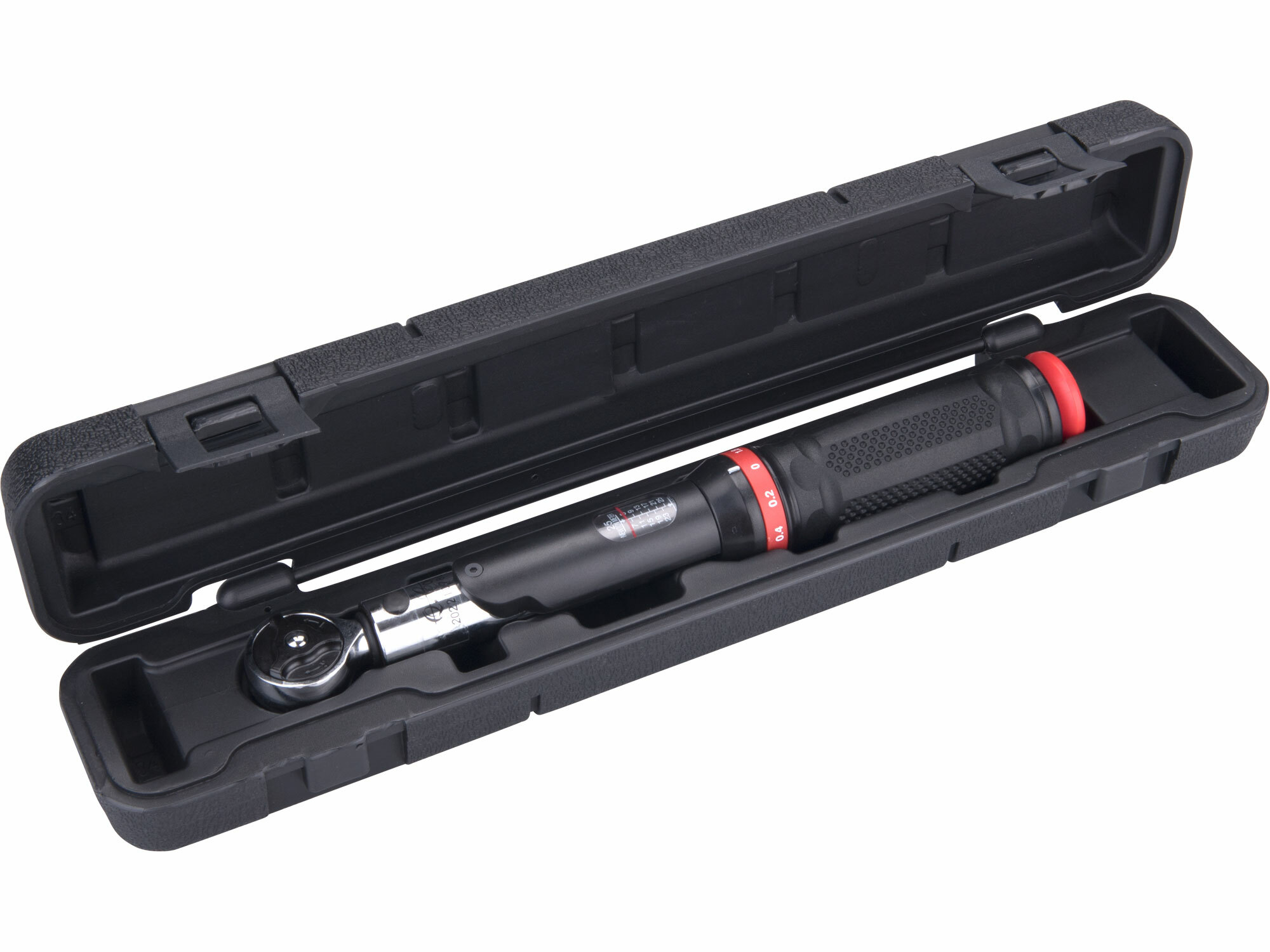 Kľúč momentový so stupnicou, 1/4", 5-25Nm, dĺžka 300mm, FORTUM