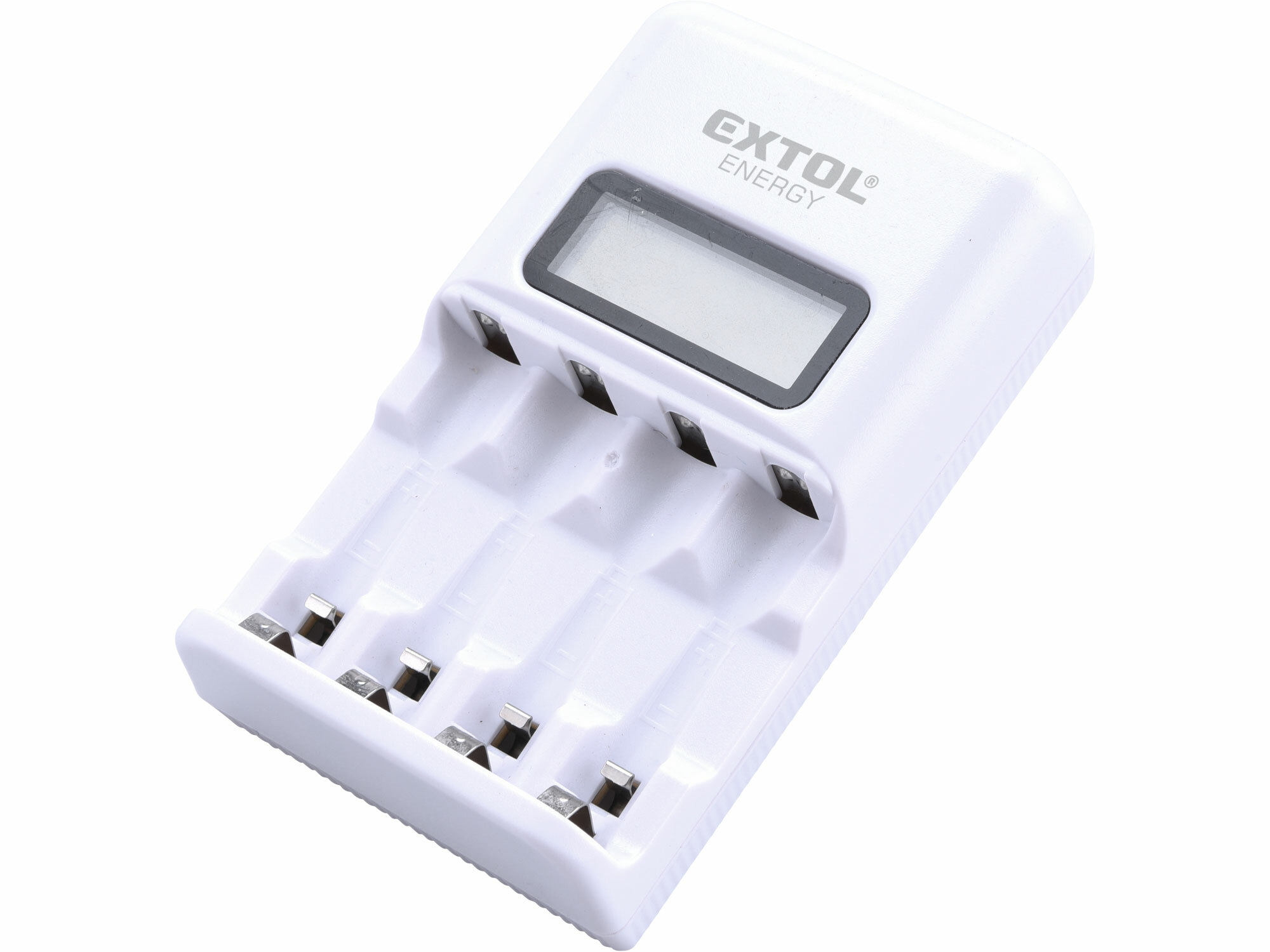 Nabíjačka batérií, pre max. 4 batérie, AA alebo AAA, EXTOL ENERGY