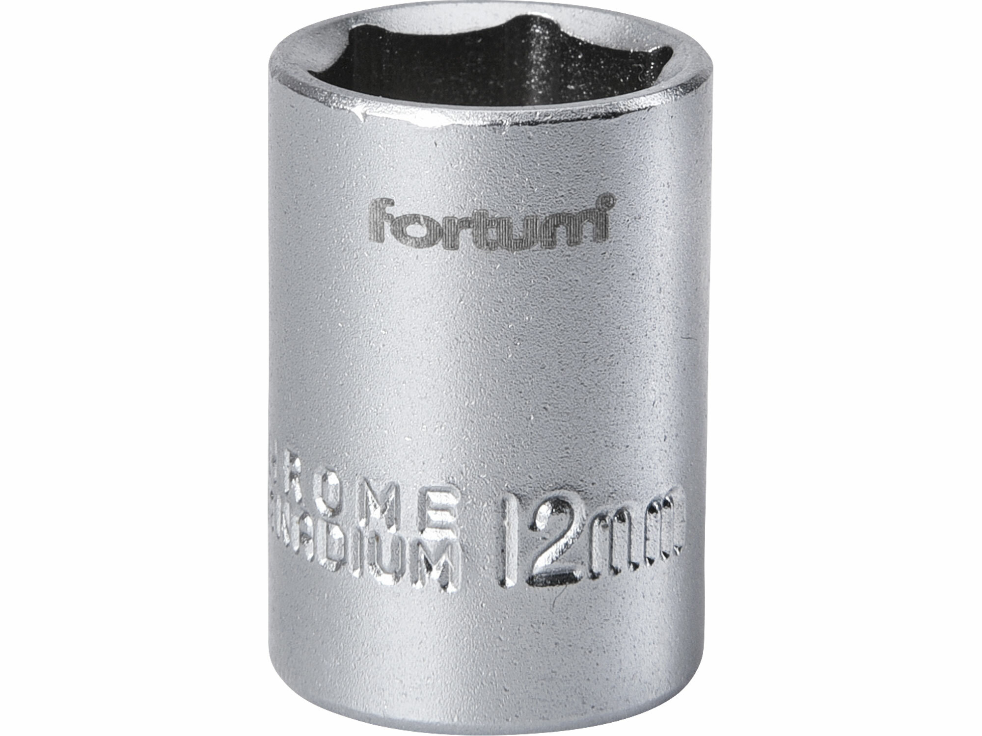 Hlavica nástrčná, 12mm, 1/4”, FORTUM
