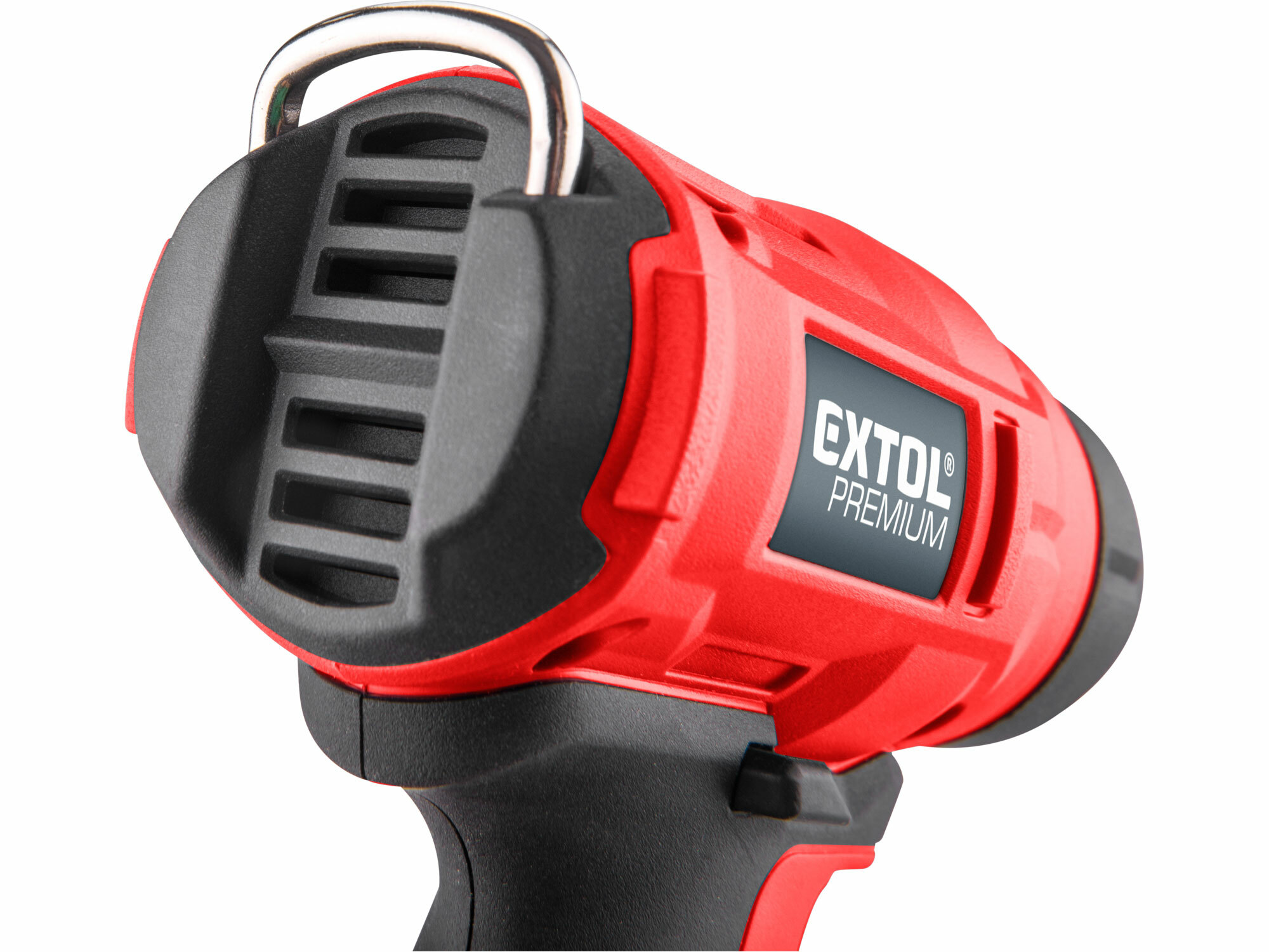Pištoľ teplovzdušná aku Share20V, 1x2Ah, 550°C, EXTOL PREMIUM