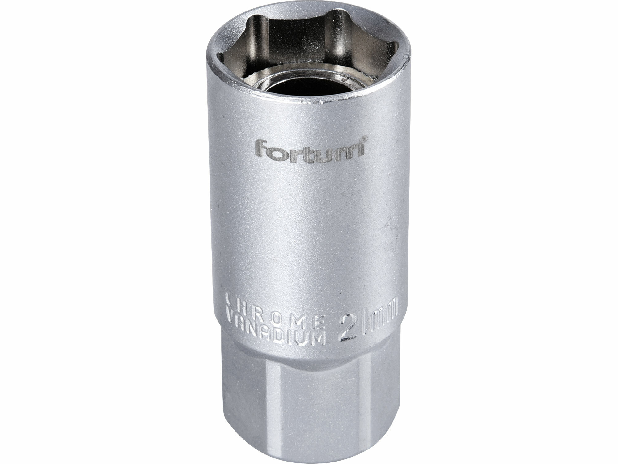 Kľúč na sviečky 1/2'' s magnetom 21mm, FORTUM