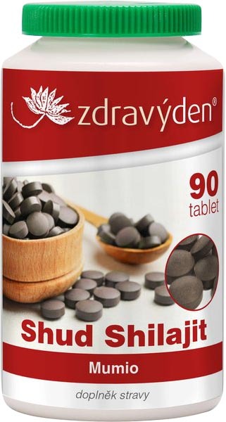 Shud Shilajit, mumio 90 tabliet, 37,8g