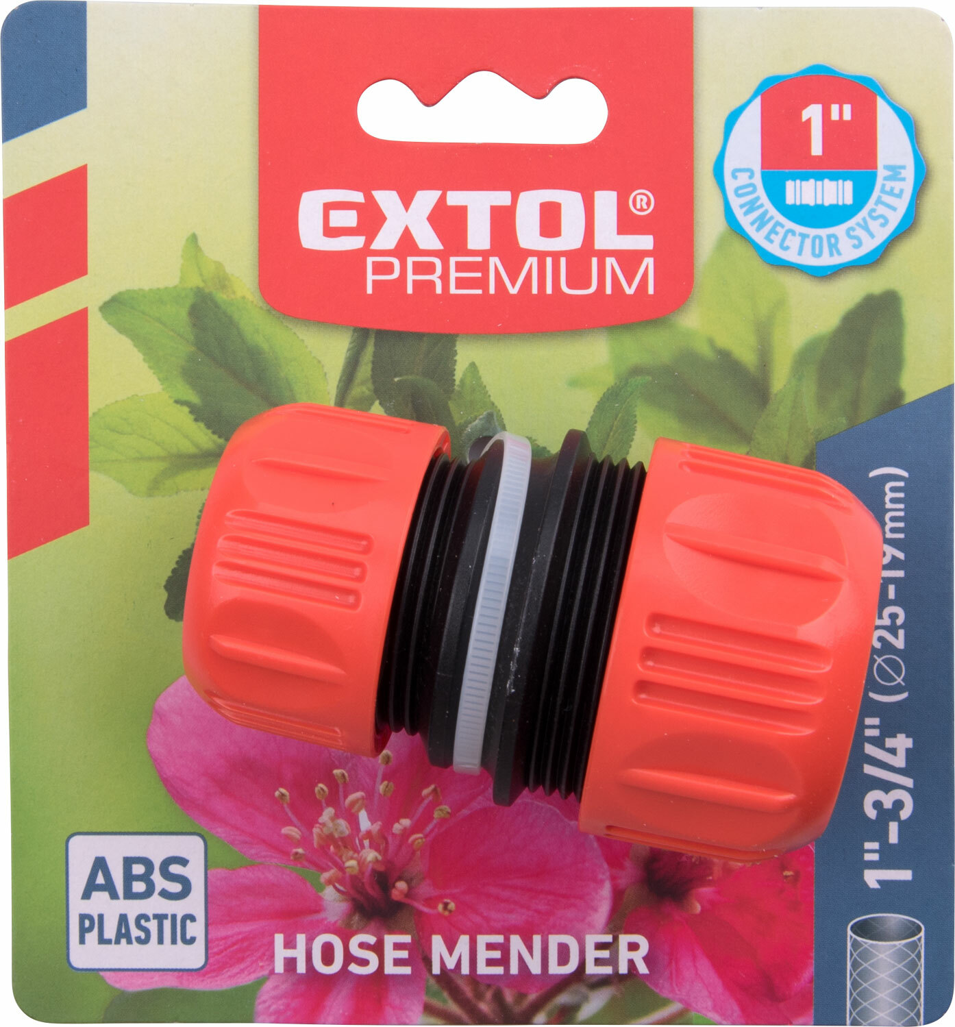 Spojka na hadice plastová 3/4"-1''