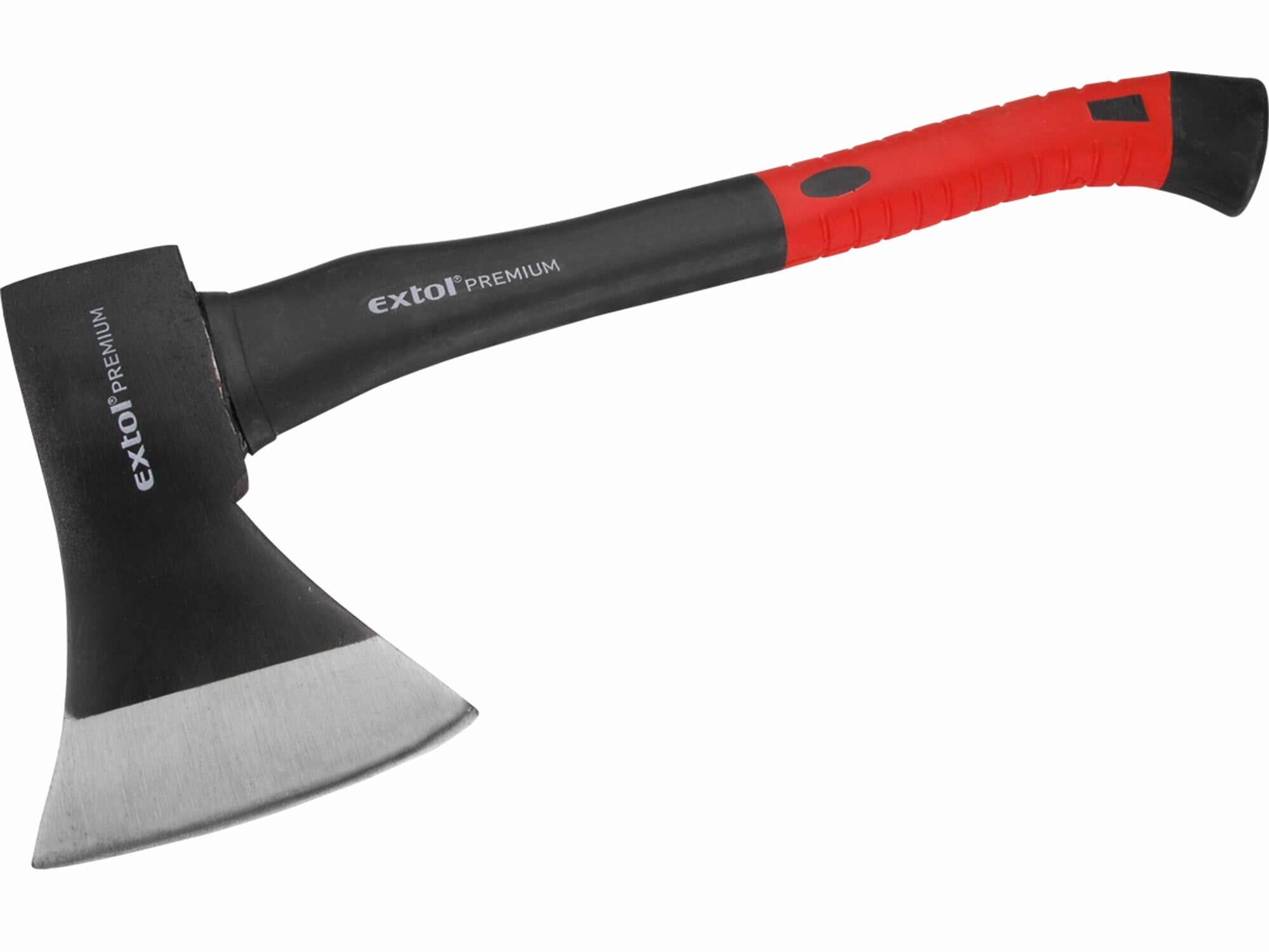 Sekera sklolaminátová pogumovaná násada, 1400g, 720mm, EXTOL PREMIUM