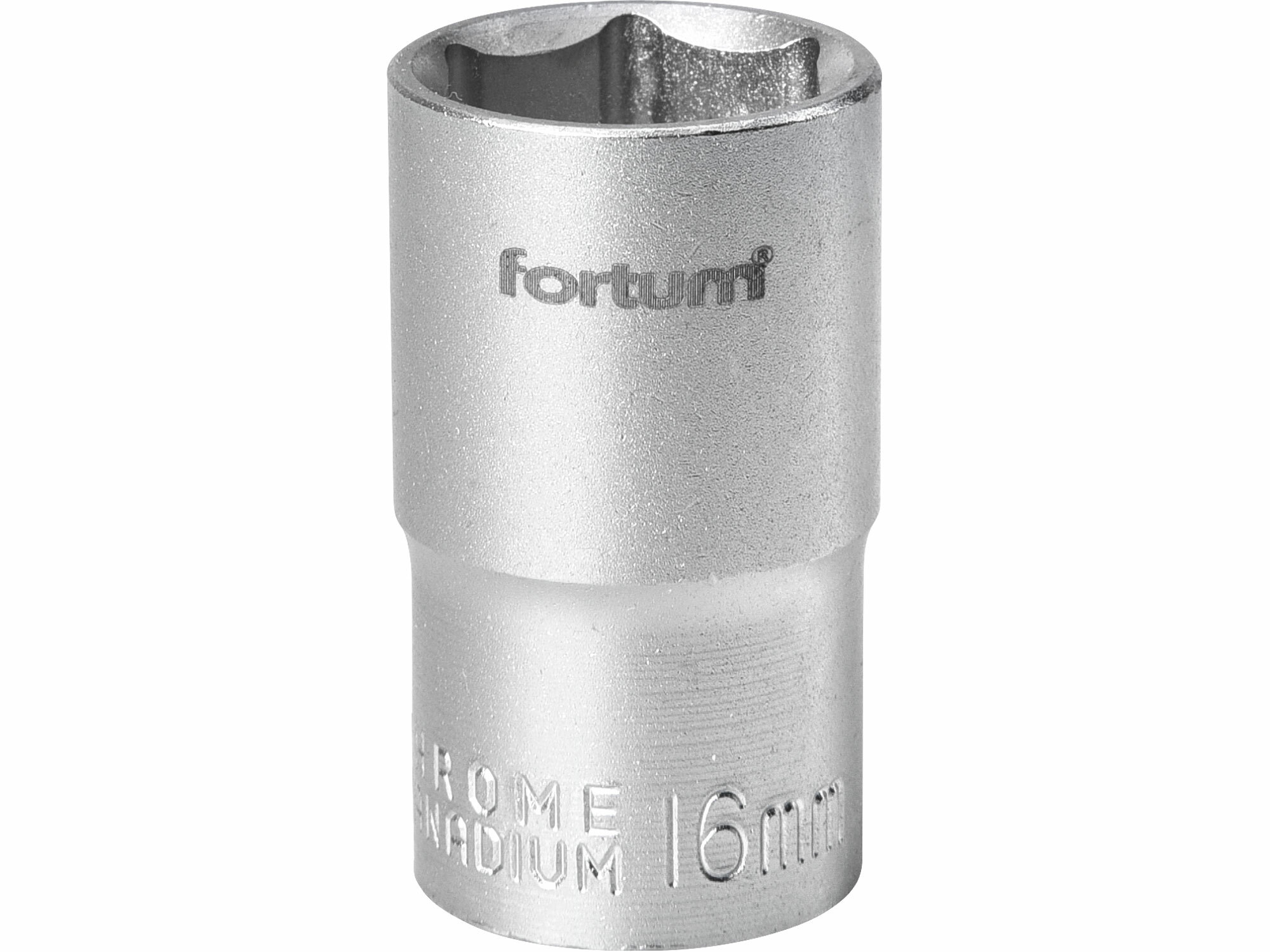 Hlavica nástrčná, 16mm, 1/2”, FORTUM