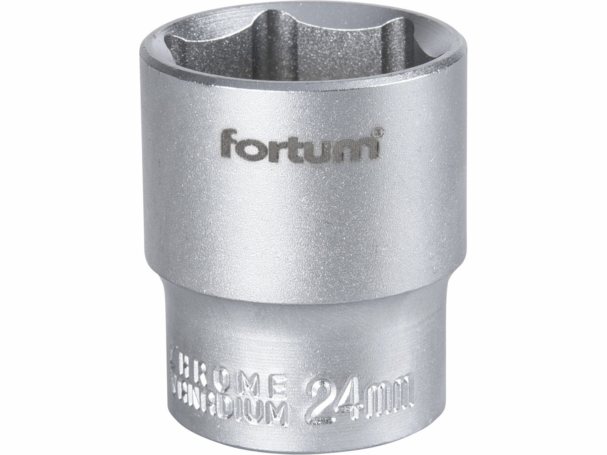 Hlavica nástrčná, 24mm, 1/2”, FORTUM