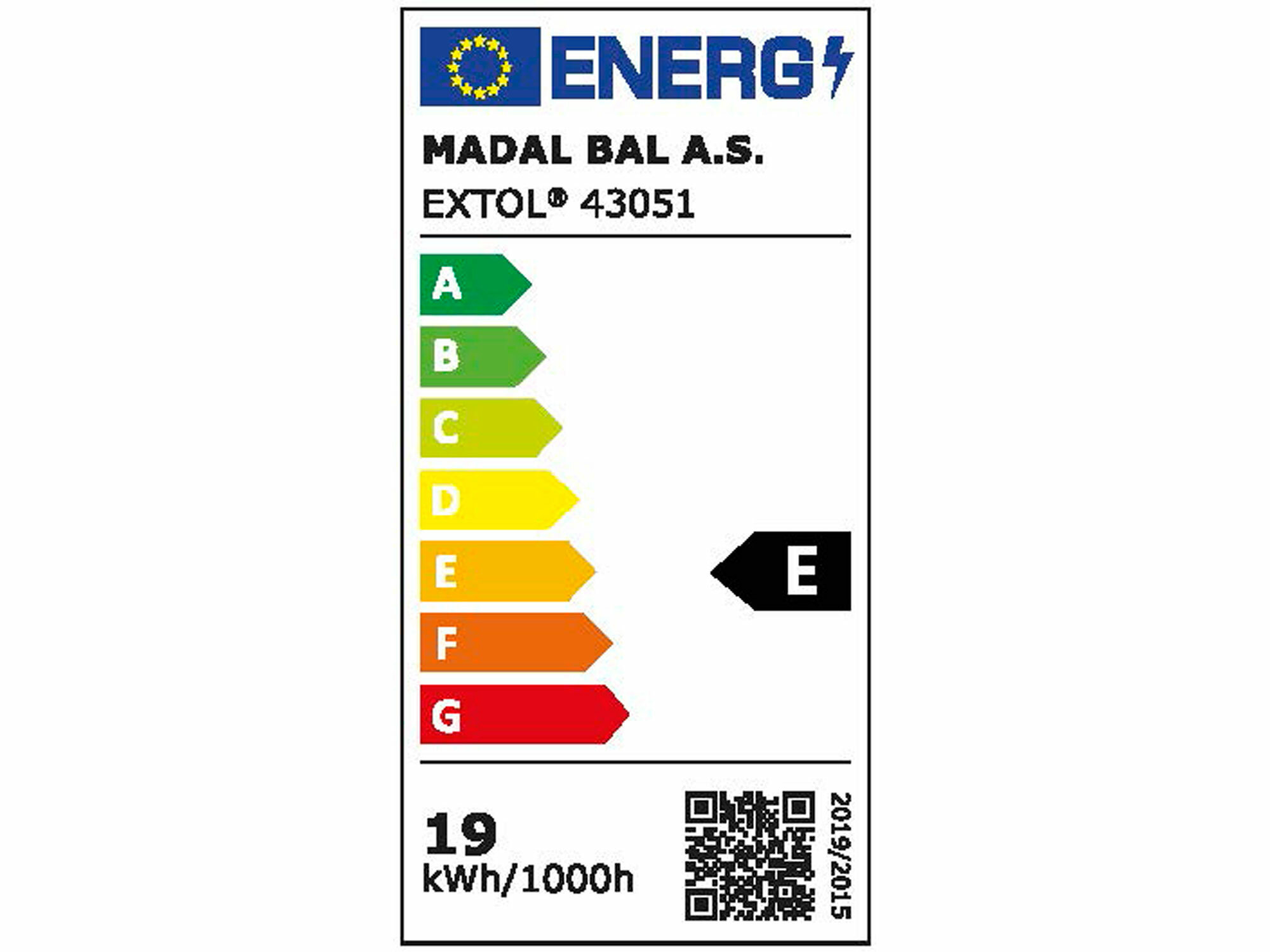 LED trubica T8, 18W, 1800lm, dĺžka 1199mm, Ø 26mm, PC + ALU, EXTOL LIGHT