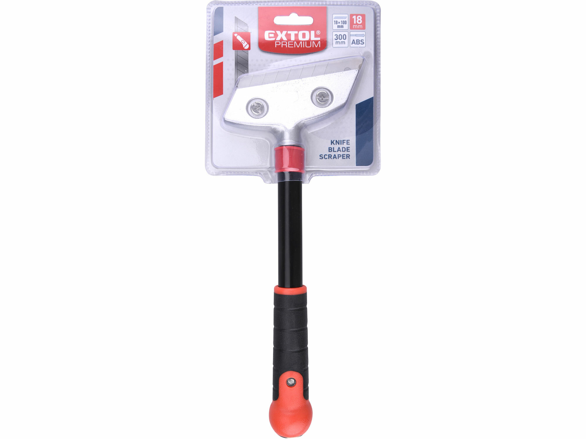 Škrabka s rukoväťou, vymeniteľný olamovací brit 18mm