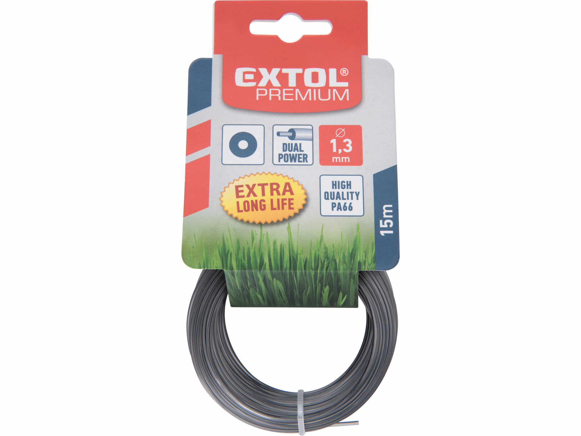 Lanko do kosačky , nylón, nylon PA66, EXTOL PREMIUM