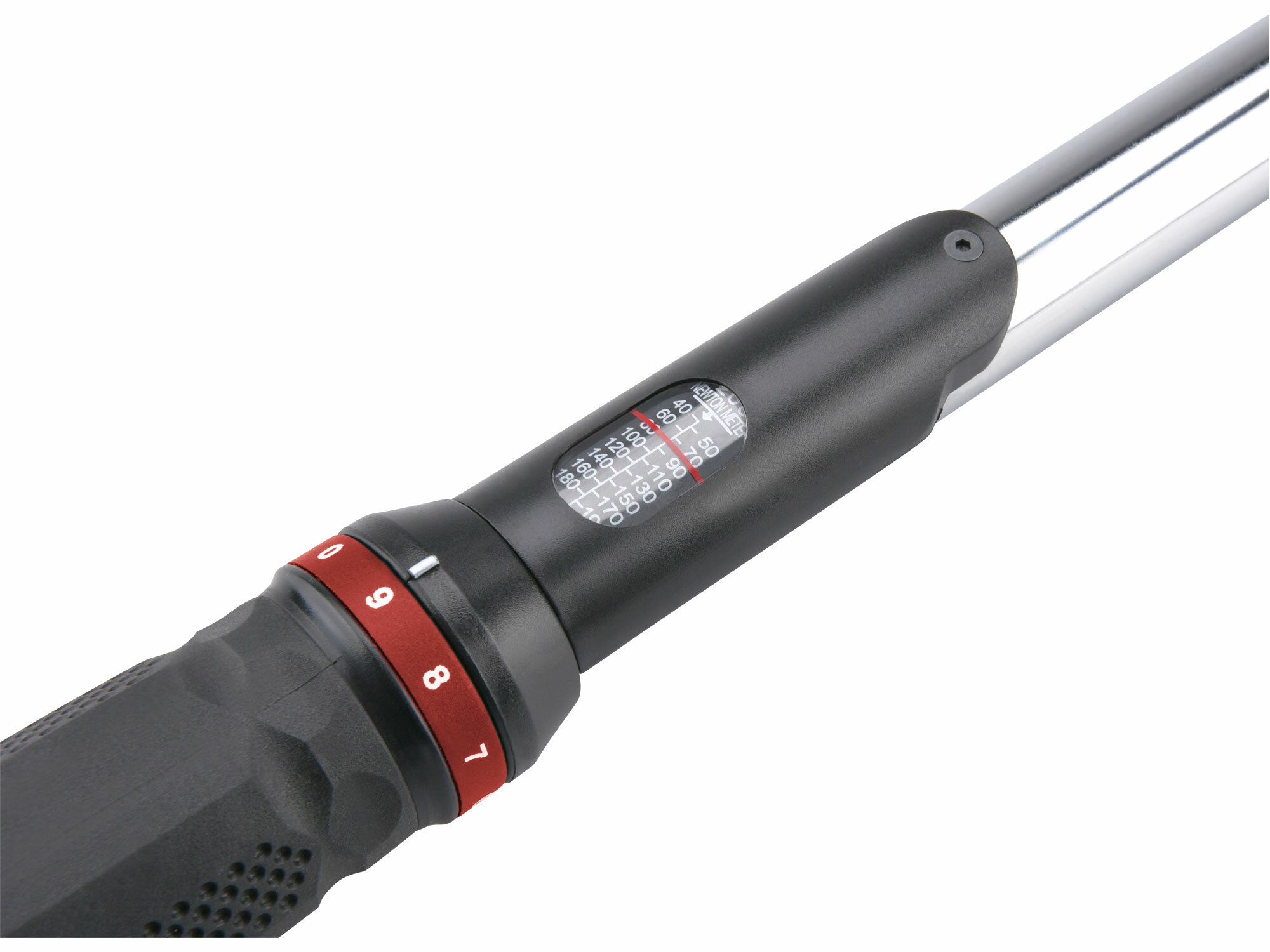 Kľúč momentový so stupnicou, 1/2", 40-200Nm, dĺžka 490mm, FORTUM