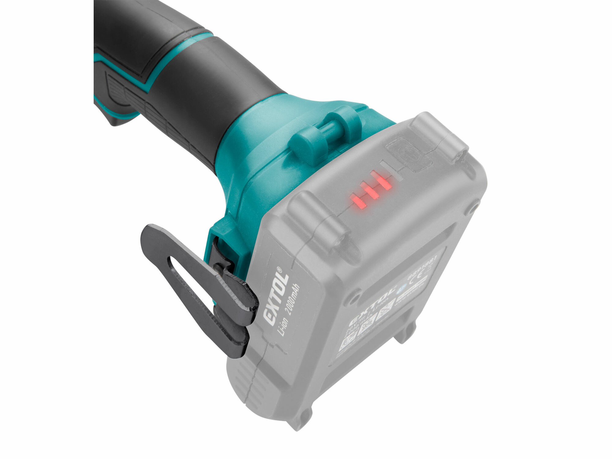 Vŕtačka s príklepom aku Share20V, bez aku, 80Nm, bezuhlíkový motor, kufor, EXTOL INDUSTRIAL