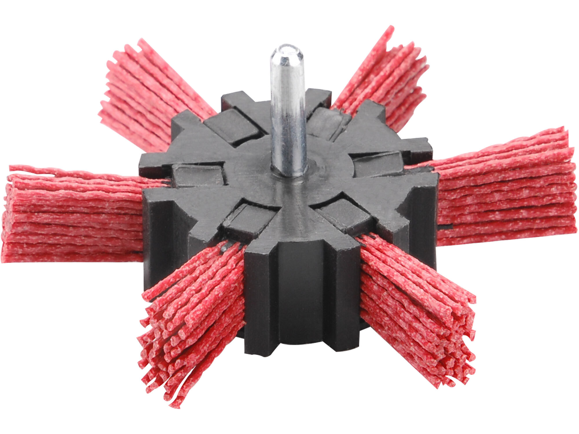 Kartáč okružný vlnitý so stopkou, Ø100mm, šírka 20mm, nylonové vlákno 1,2mm