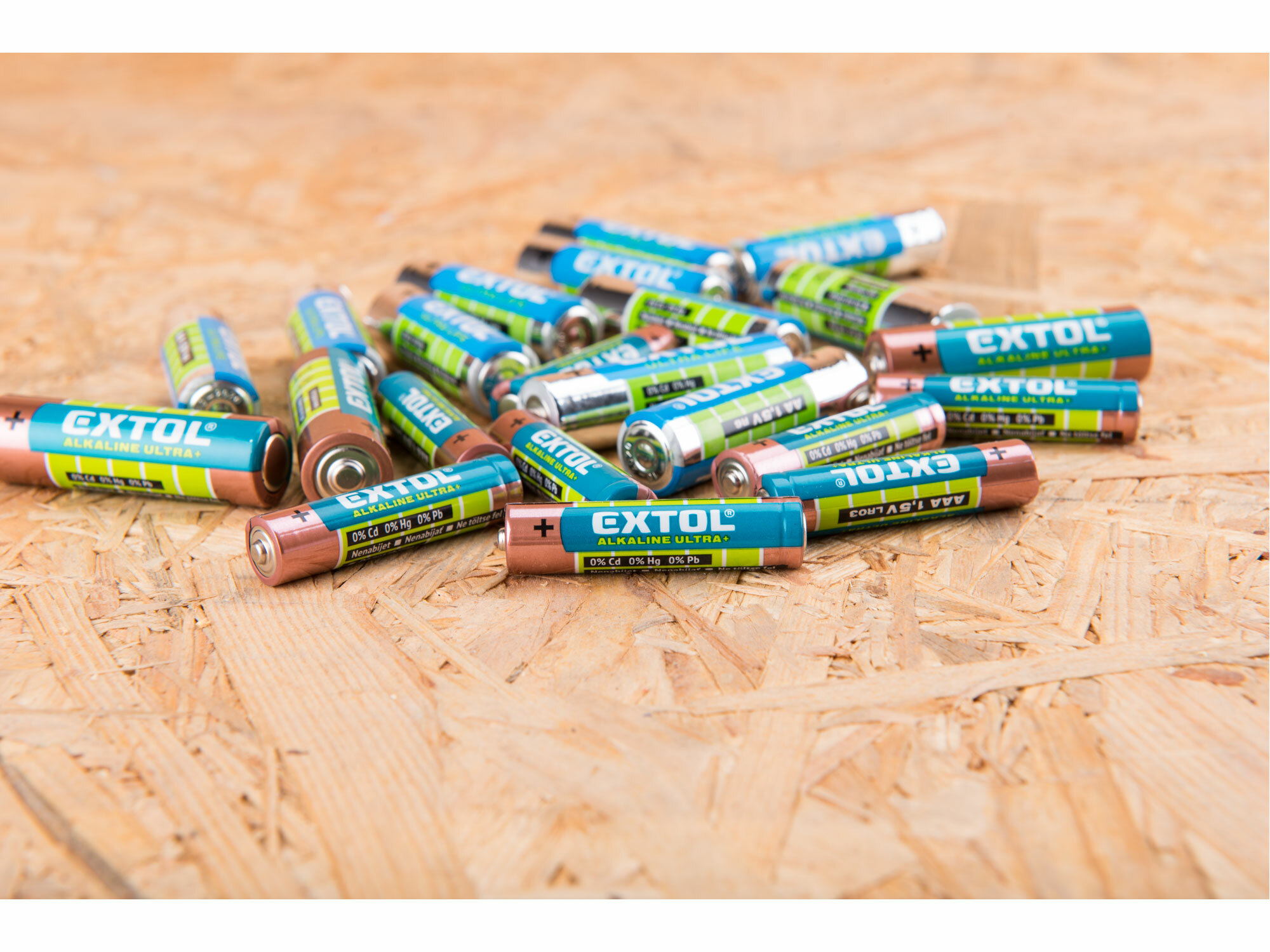 Batéria alkalická 20ks, 1,5V, typ AAA, EXTOL ENERGY