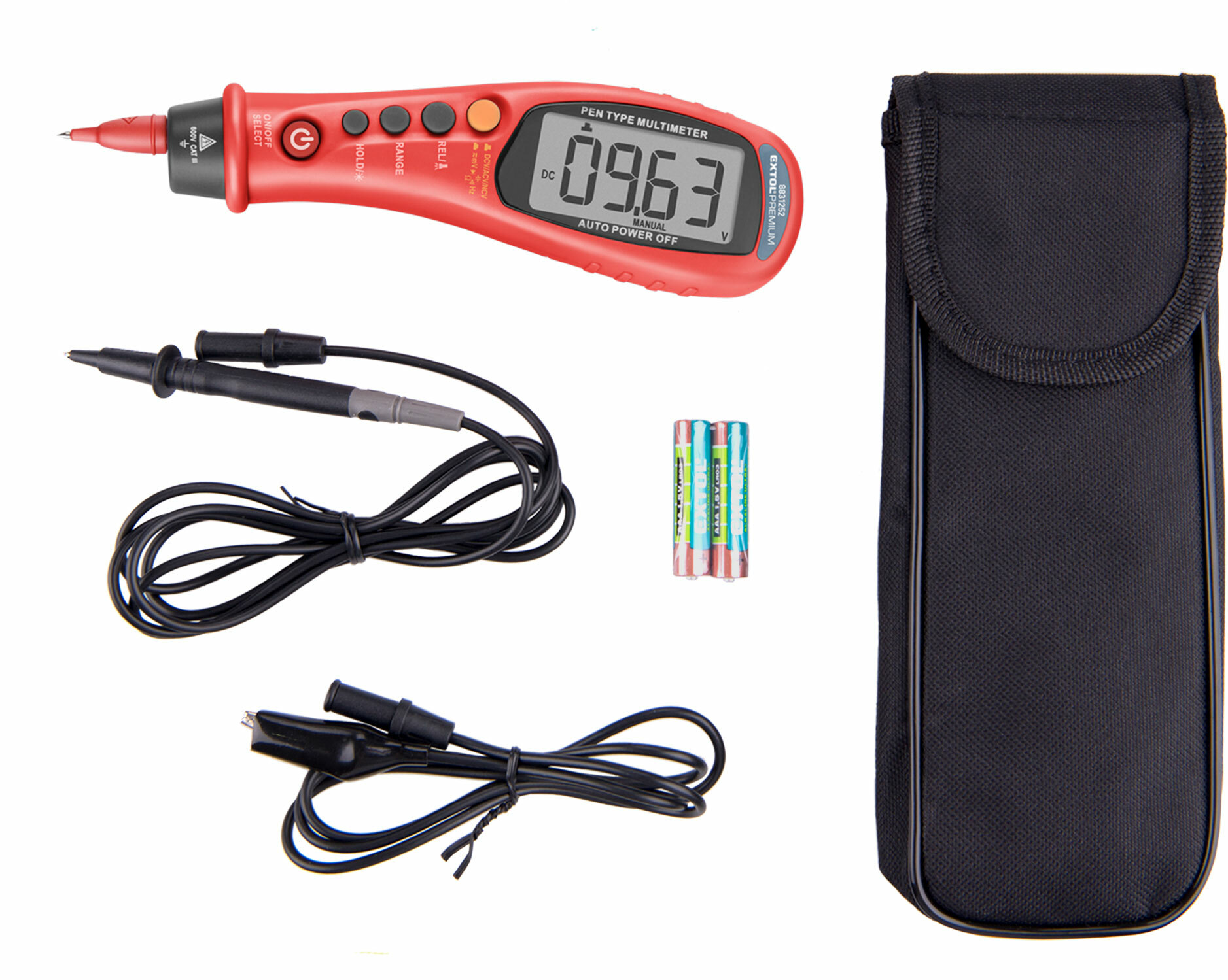 Multimeter digitálny TrueRMS, EXTOL PREMIUM