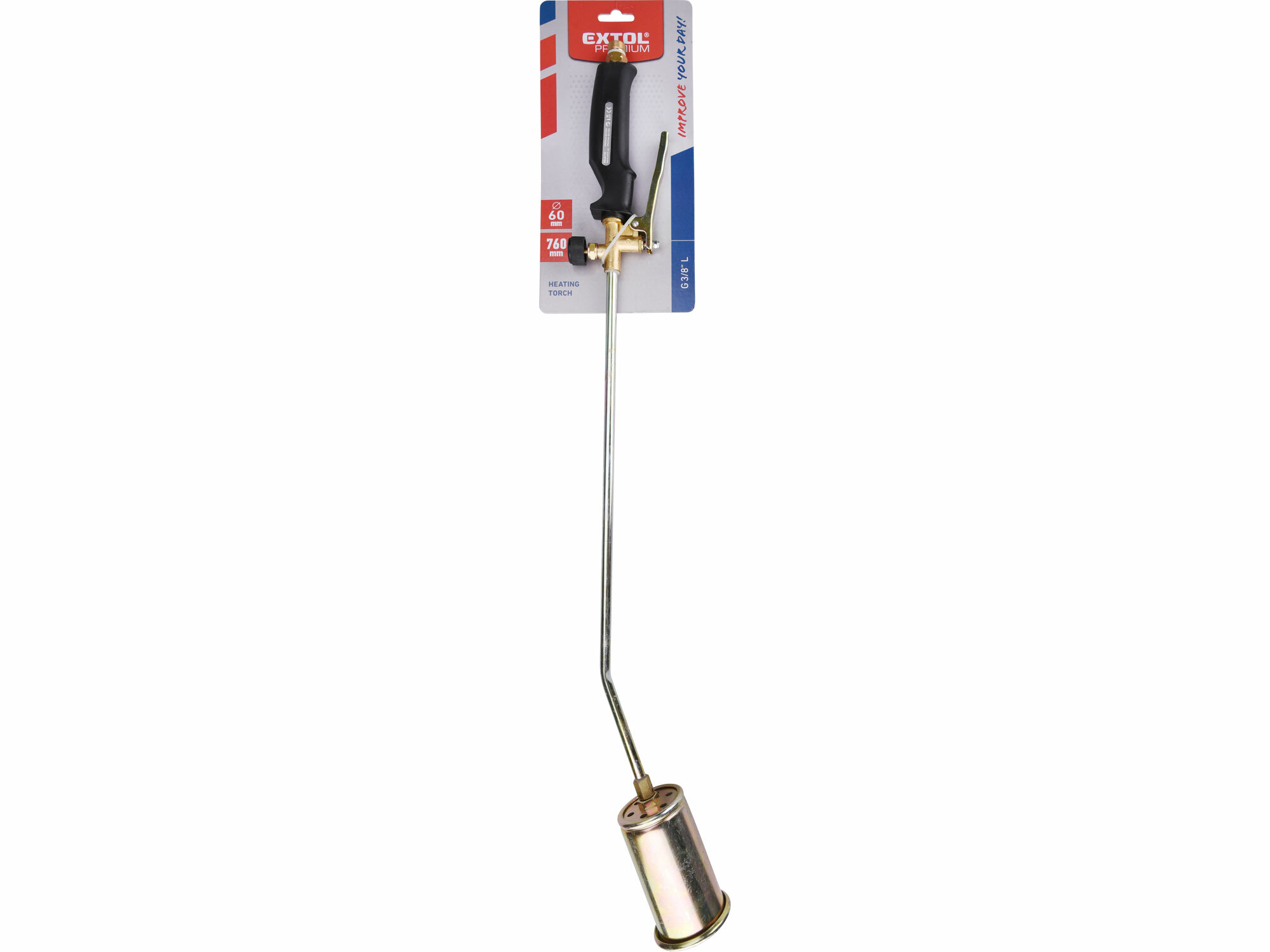 Horák plynový, dýza 60mm, dĺžka 760mm