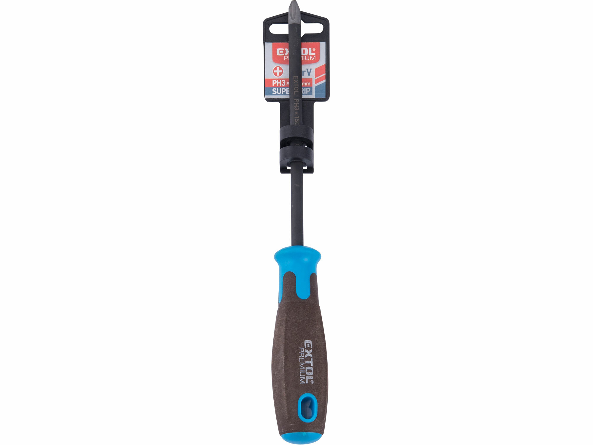 Skrutkovač krížový PH, magnetický, PH3 x 150mm, CrV, EXTOL PREMIUM