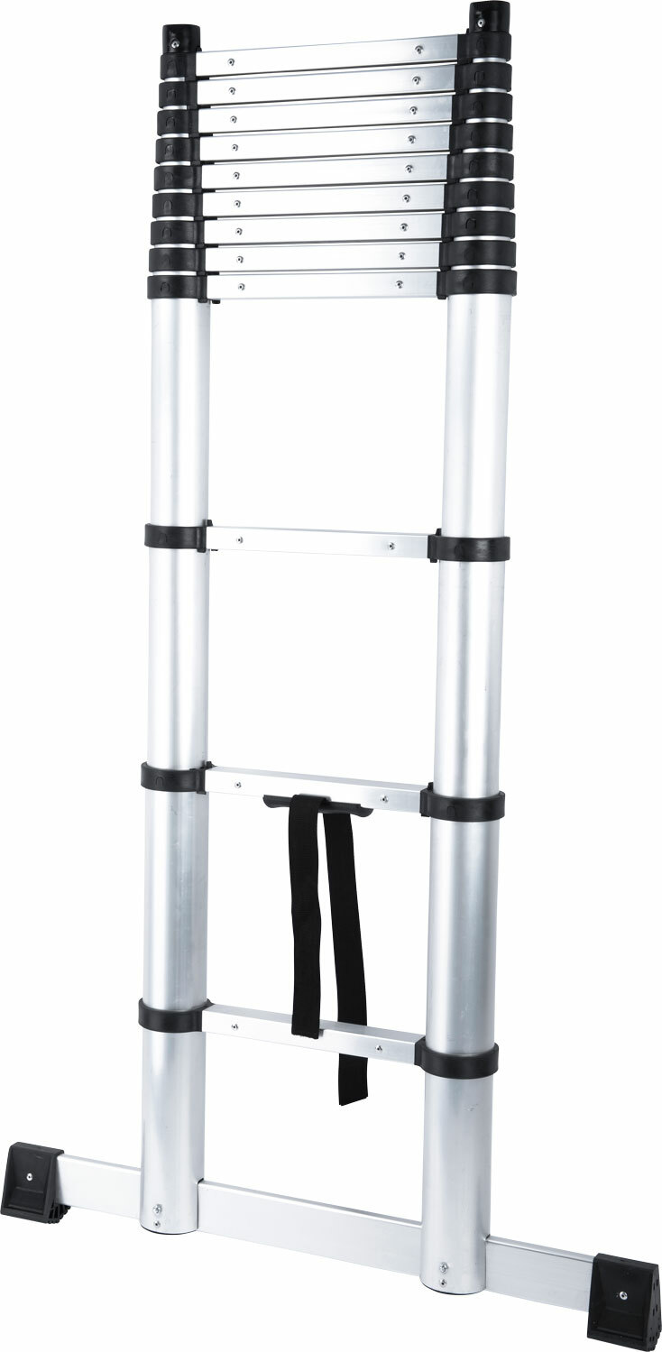 Rebrík teleskopický hliníkový 3,8m, max. 150kg, 12 stupienkov, EXTOL PREMIUM
