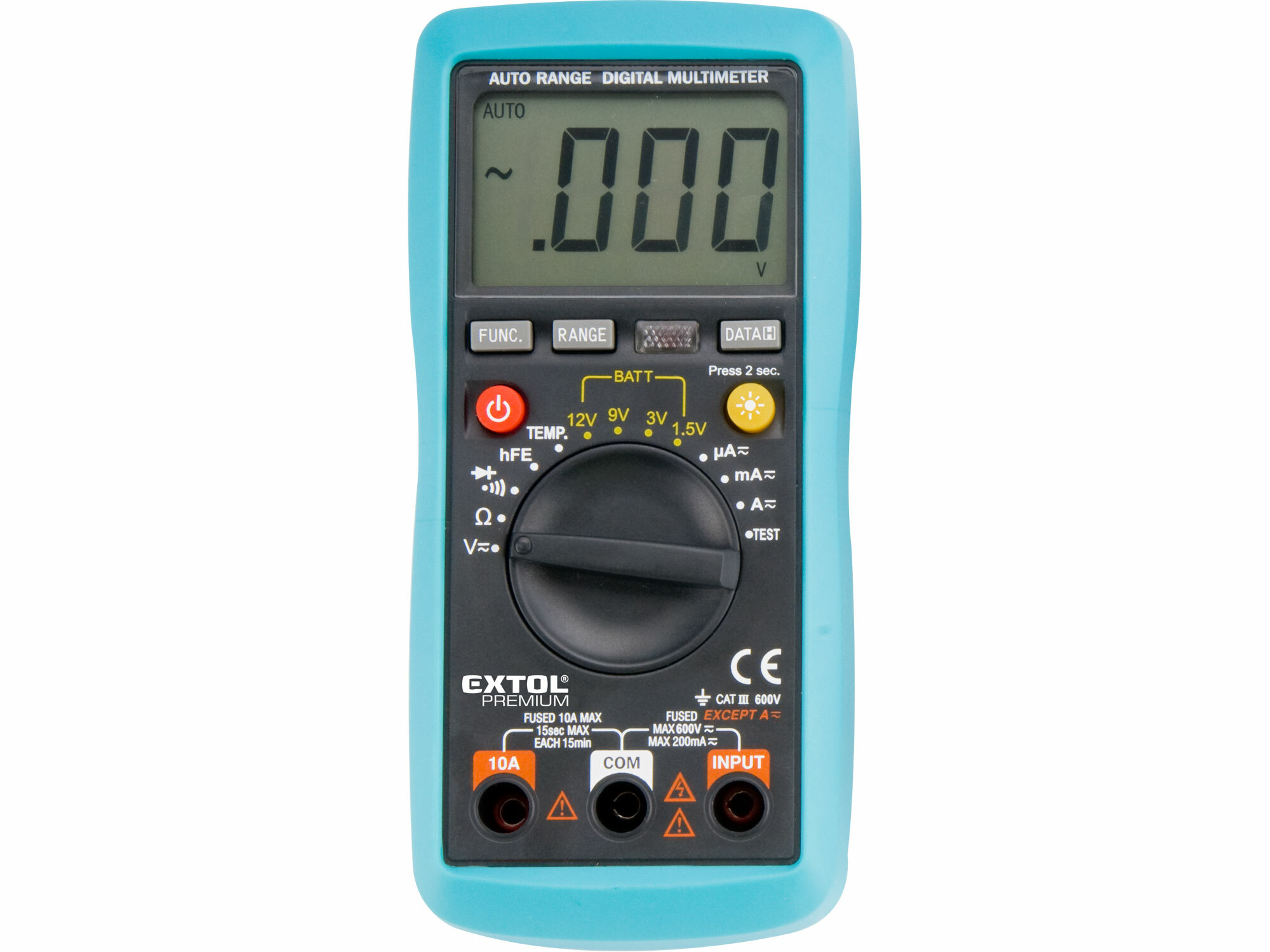 Multimeter digitálny s automatickou voľbou rozsahov