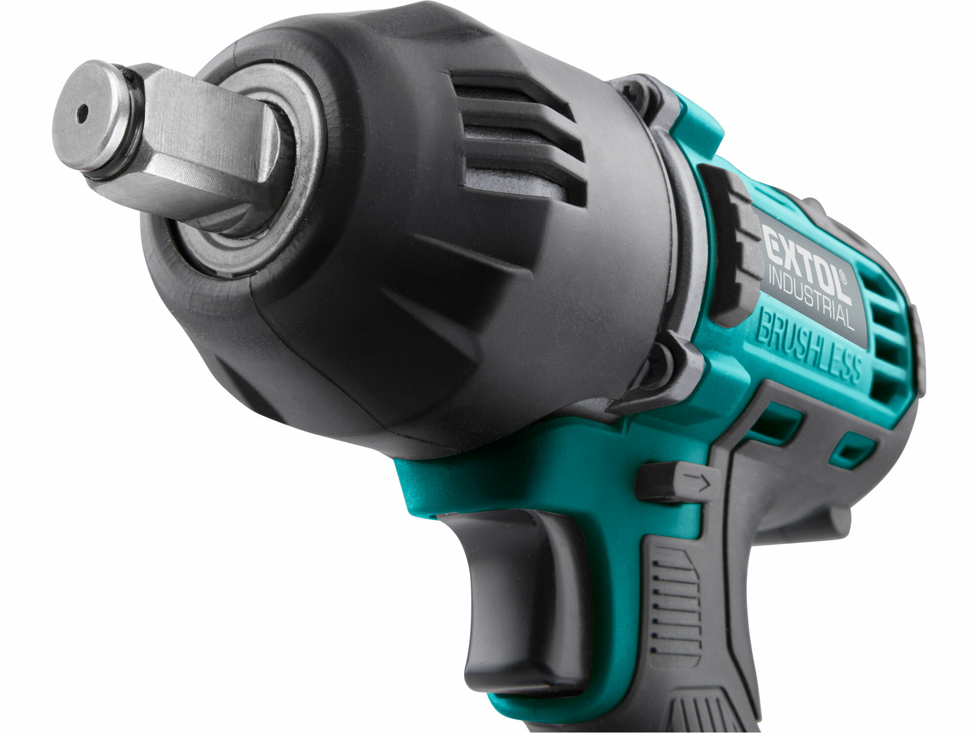 Uťahovač rázový aku Share20V, bez aku, 1/2", 400Nm, bezuhlíkový motor, EXTOL INDUSTRIAL