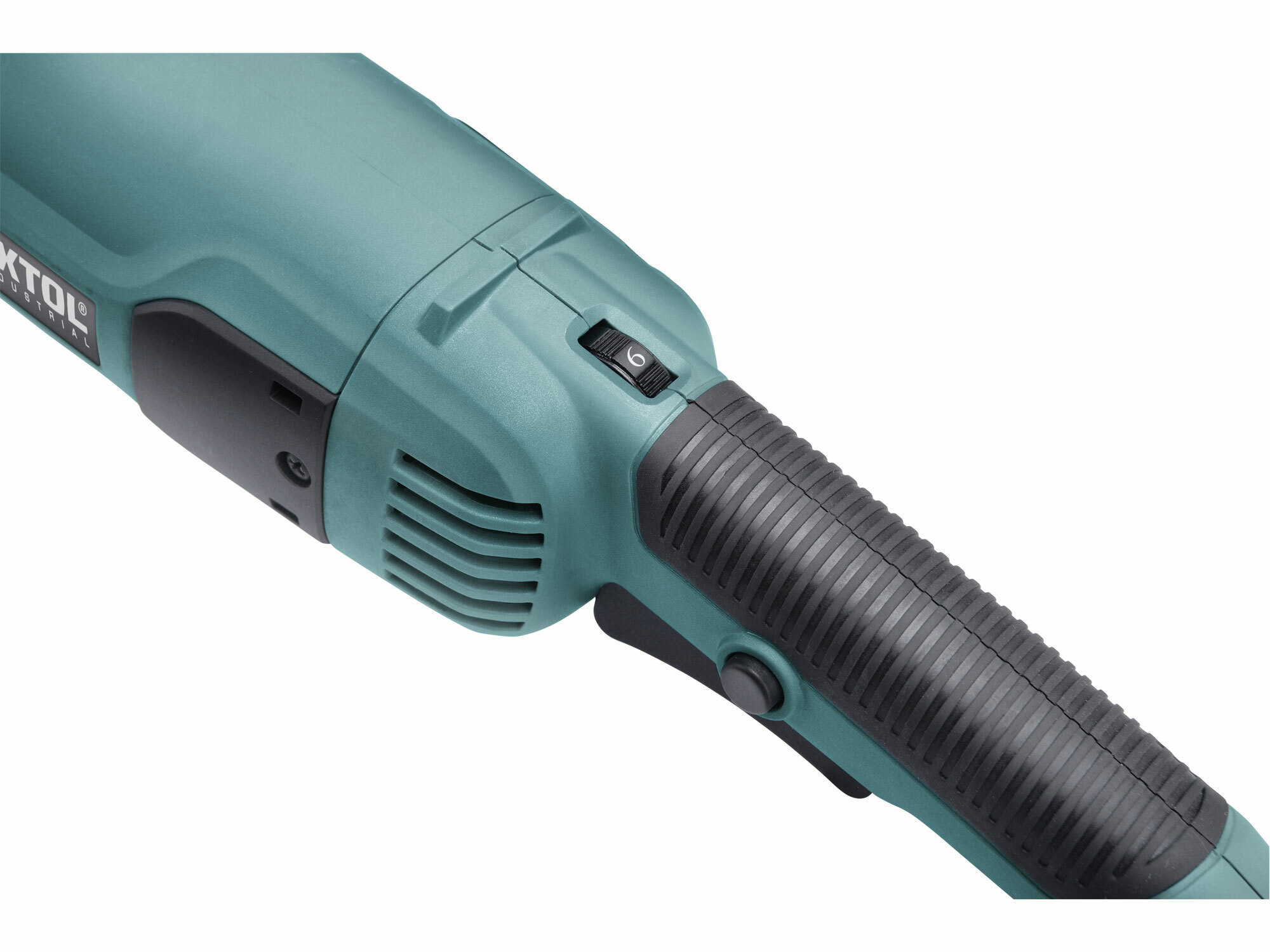 Leštička uhlová, príkon 1400W, priemer 180mm/M14, 900-3800ot/min, EXTOL INDUSTRIAL