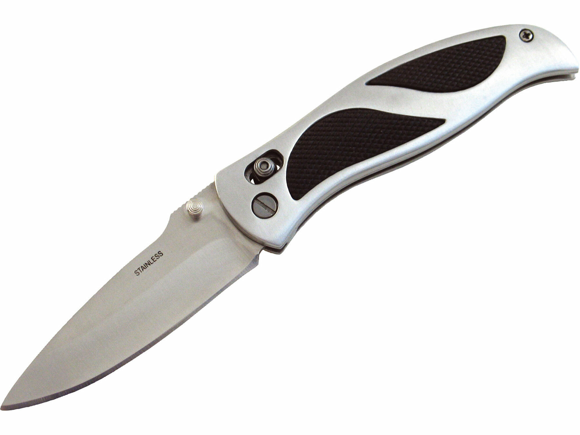 Nôž zatvárací s poistkou, 200mm, hliníková pogumovaná rukoväť, EXTOL CRAFT