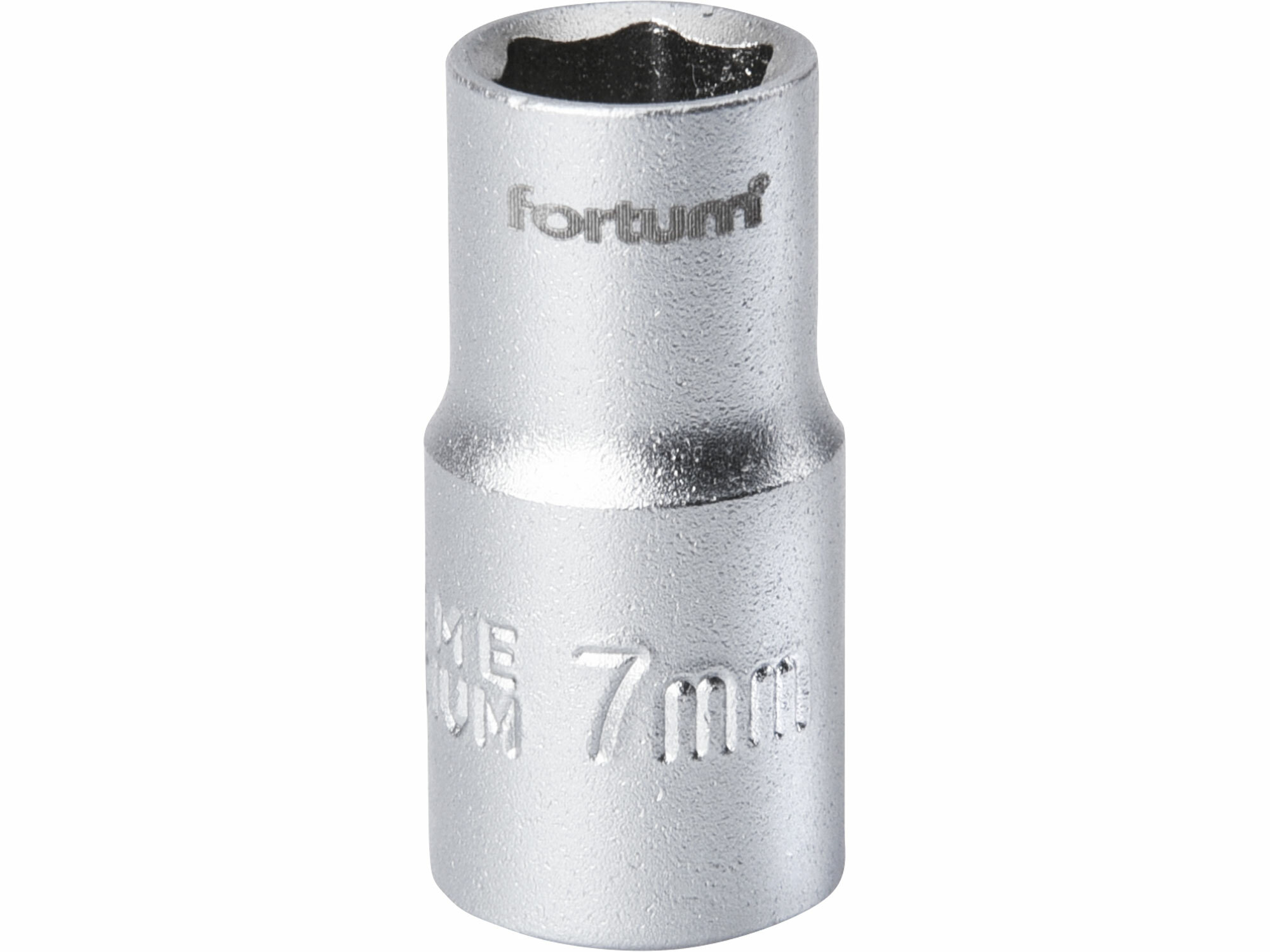 Hlavica nástrčná, 7mm, 1/4”, FORTUM